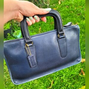 SOLD ! Rare Pre Creed Vintage Coach Handle Clutch